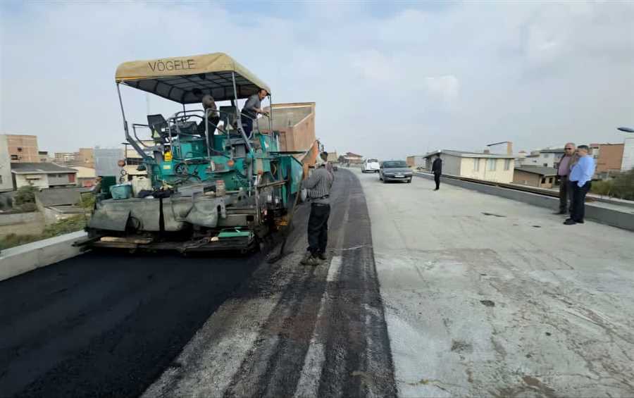 پل سه‌راه جویبار پایان آذر به بهره‌برداری می‌رسد